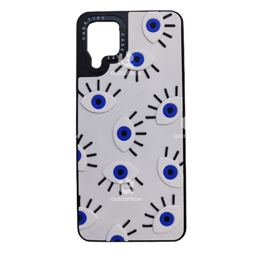 Cover Casetify For Samsung A12, (Blue Eyes Design)