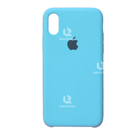 Silicone Case For iPhone X/Xs, Sky Blue