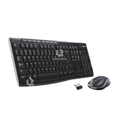 LOGITECH KEYBOARD W/MOUSE COMBO MK270, WIRELESS