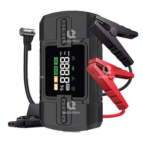 GREEN LION 12V JUMP STARTER AIR COMPRESSOR/ POWERBANK / FLASHLIGHT, GJS05