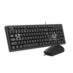 [SB] A4-TECH KEYBOARD W/MOUSE KK-3330 COMBO EN/AR, USB