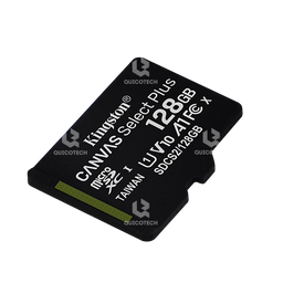 KINGSTON MEMORY MICRO SD 128GB, W/ADAPTER