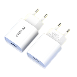 [MO] FONENG Type C Charger, 2.1A, EU43, White