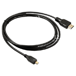 [1.6212-MO] HDTV Micro Cable, 1.5M, Black