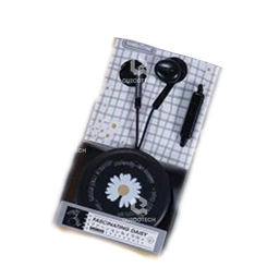 [6795-MO] Lovely-me Earphones Q68, Black