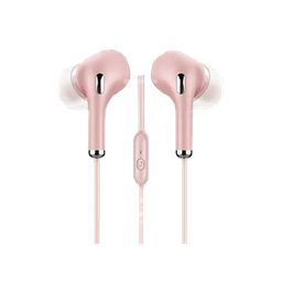 [MO] Music Earphone U28, Pink