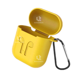 [2.6114-MO] AirPods Cover For Generation 1 & 2, Yellow