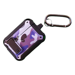 [3.7302-MO] Protective Case For Airpods Pro 2, Purple Army