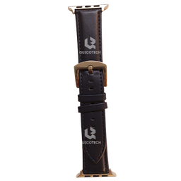 [1.7308-MO] Leather Watch Band, Black