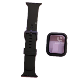 [4.7304-MO] Band Watch And Cover For High Copy, Dark Green, 44mm