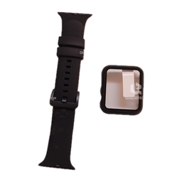 [1.7304-MO] Band Watch And Cover For High Copy, Black, 42mm