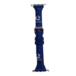 [2.7306-MO] Leather Watch Band For Women, Blue