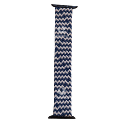 [3.3010-MO] Fabric Band Watch, Blue & White