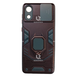 [10.6998-MO] Cover For Samsung A03Core, Black & Green