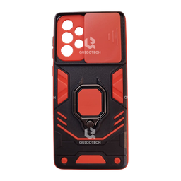 [12.6998-MO] Cover For Samsung A33, Black & Red