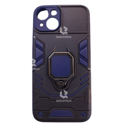 [22.6998-MO] Cover For iPhone 14, Black & Violet