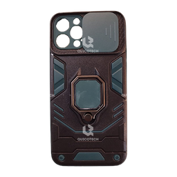 [1.6998-MO] Cover For iPhone 12 Pro, Black & Green