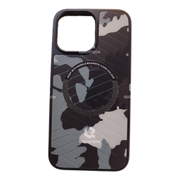 [2.58-MO] Coblue Army Case, 14 Pro Max, Green & Black