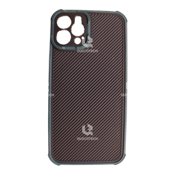 [9.6811-MO] Back Cover For iPhone 12 Pro, Black & Green