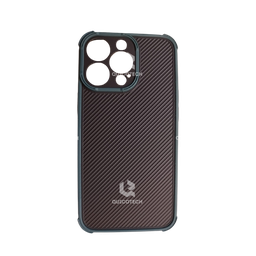 [15.6811-MO] Back Cover For iPhone 13 Pro, Black & Green