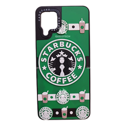 [2.4047-MO] Cover Casetify For Samsung A12, (Starbucks Design)