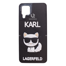 [3.4047-MO] Cover Casetify For Samsung A12, (Karl Cat Design)