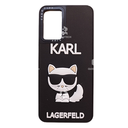 [15.4047-MO] Cover Casetify For Samsung A13, (Karl Cat Design)
