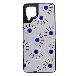 [7.4047-MO] Cover Casetify For Samsung A12, (Blue Eyes Design)