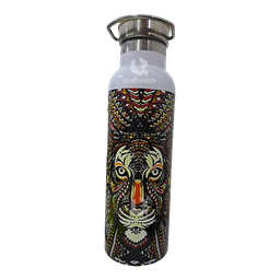 [MO] Green Lion Pattern Bottle