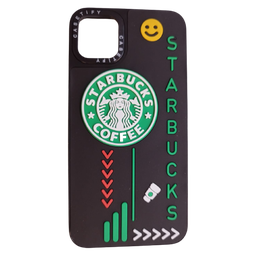 [88.4047-MO] Cover Casetify For iPhone 13 Pro, (Starbucks Design)