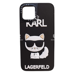 [121.4047-MO] Cover Casetify For iPhone 14 Pro Max, (Karl Cat Design)