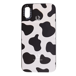 [130.4047-MO] Cover Casetify For iPhone X/XS, (Cow Design)