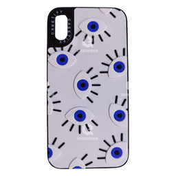 [133.4047-MO] Cover Casetify For iPhone X/XS, (Blue Eyes Design)