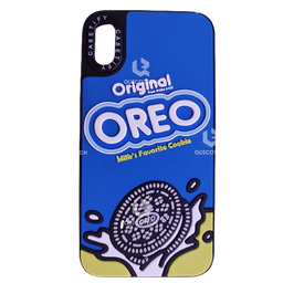 [134.4047-MO] Cover Casetify For iPhone X/XS, (Oreo Design)