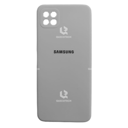 [20.303-MO] Silicon Cover For Samsung A22 5G, White