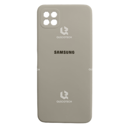 [21.303-MO] Silicon Cover For Samsung A22 5G, Milk White