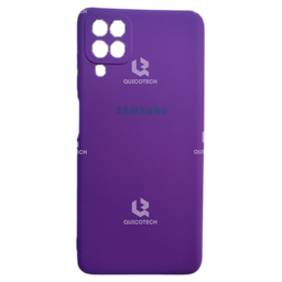 [26.303-MO] Silicon Cover For Samsung A12, Purple