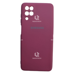 [27.303-MO] Silicon Cover For Samsung A12, Dark Purple