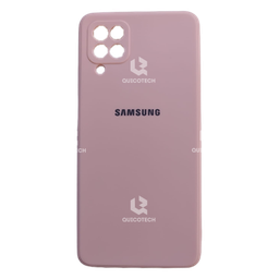 [33.303-MO] Silicon Cover For Samsung A12, Pink