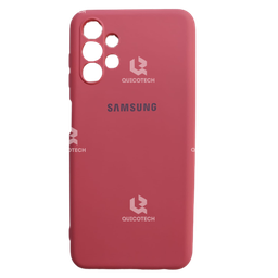[36.303-MO] Silicon Cover For Samsung A13 4G, Red