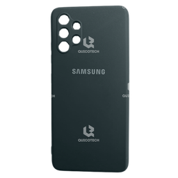 [44.303-MO] Silicon Cover For Samsung A32 4G, Dark Green
