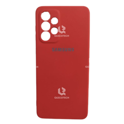 [51.303-MO] Silicon Cover For Samsung A33 5G, Red