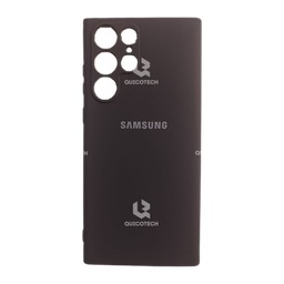 [58.303-MO] Silicon Cover For Samsung S22 Ultra, Black