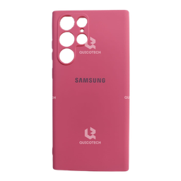 [60.303-MO] Silicon Cover For Samsung S22 Ultra, Pink