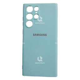 [61.303-MO] Silicon Cover For Samsung S22 Ultra, Blue
