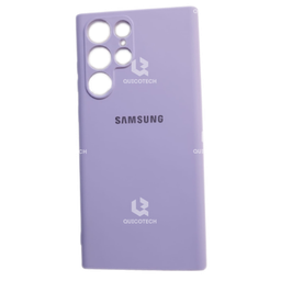 [63.303-MO] Silicon Cover For Samsung S22 Ultra, Light Purple