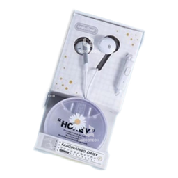 [MO] Lovely-me Earphones Q68, White
