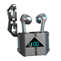 [MO] JX30 TWS Wireless Bluetooth Earphone, Chrome