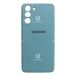 [74.303-MO] Silicon Cover For Samsung S21, Blue