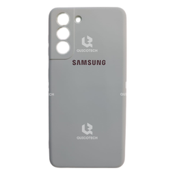 [76.303-MO] Silicon Cover For Samsung S21, Light Blue